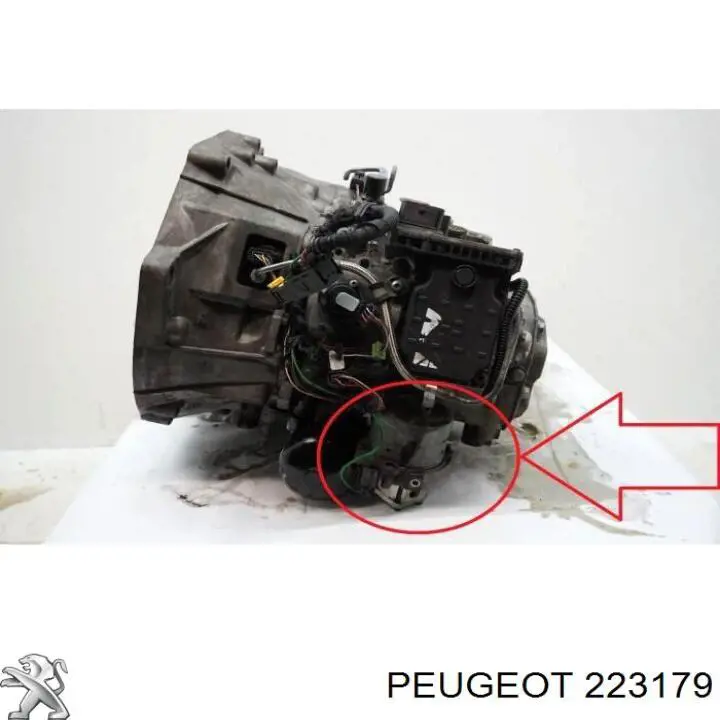 223179 Peugeot/Citroen Caixa Automática de Mudança montada