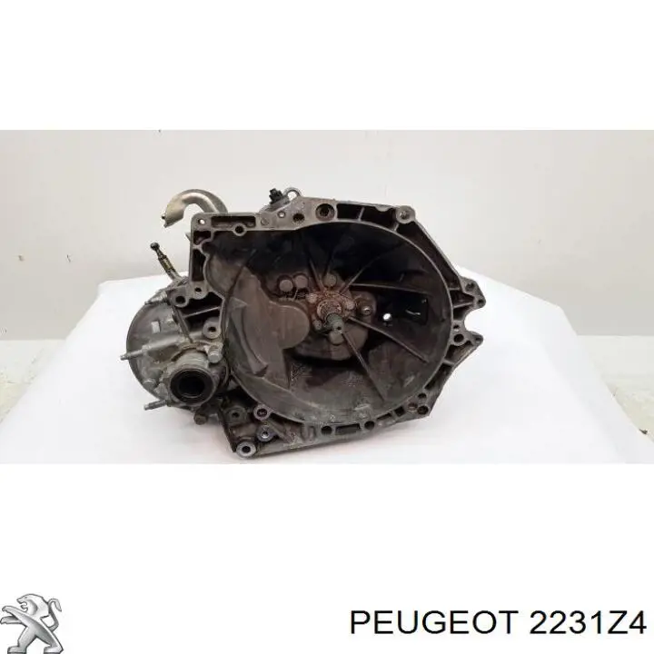 2231Z4 Peugeot/Citroen Caixa de Mudança montada (caixa mecânica de velocidades)