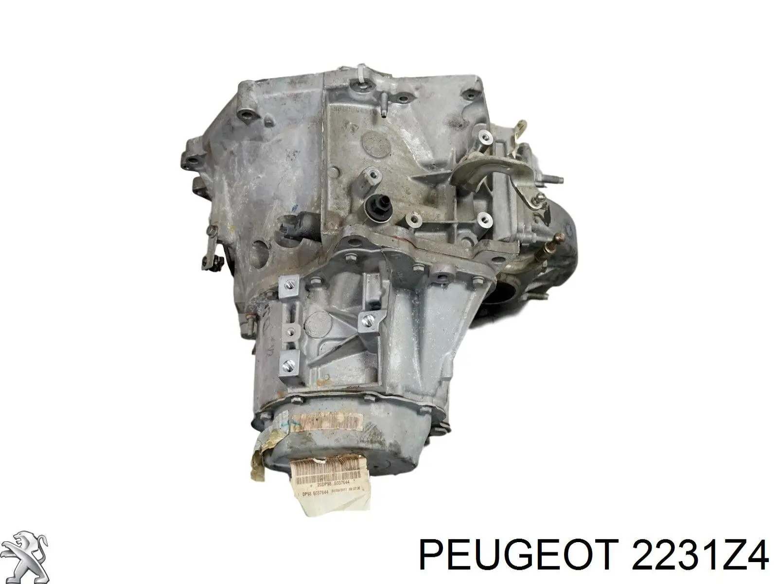 Caixa de Mudança montada (caixa mecânica de velocidades) Peugeot/Citroen 2231Z4 preço, a partir de 1035,16 USD