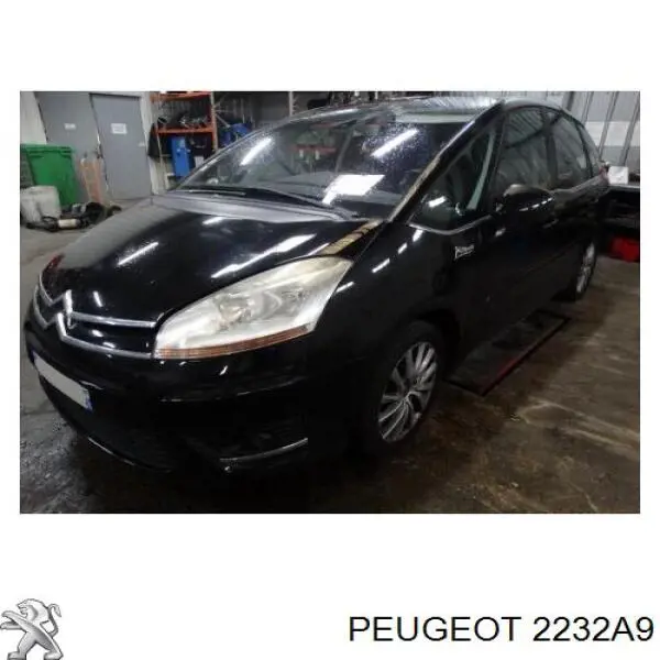 2232A9 Peugeot/Citroen Caixa de Mudança montada (caixa mecânica de velocidades)