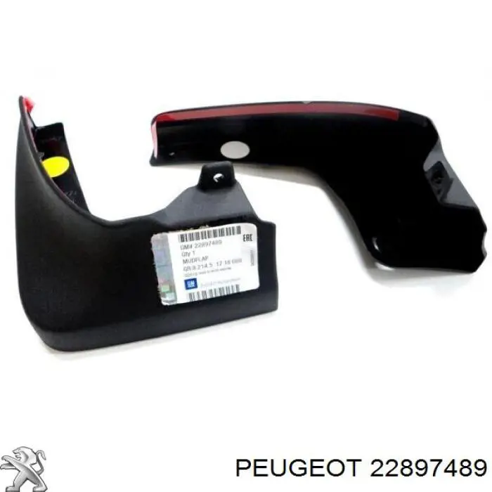 Protetores de lama dianteiros, kit Opel Insignia A G09