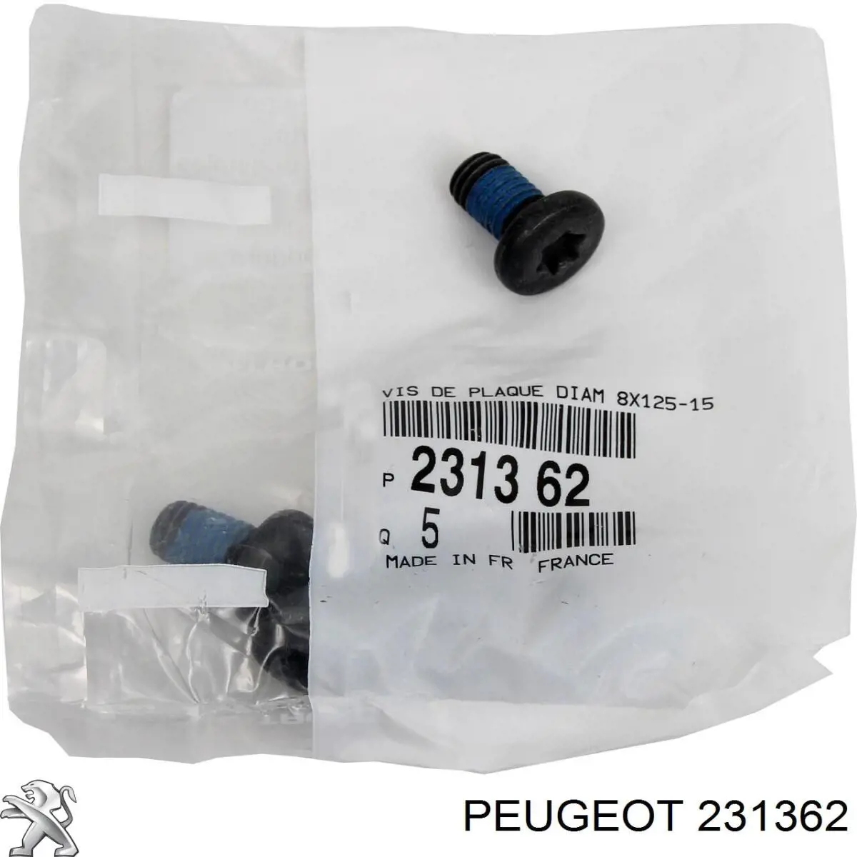 Parafuso (porca) de fixação Peugeot/Citroen 231362 preço, a partir de 2,97 USD