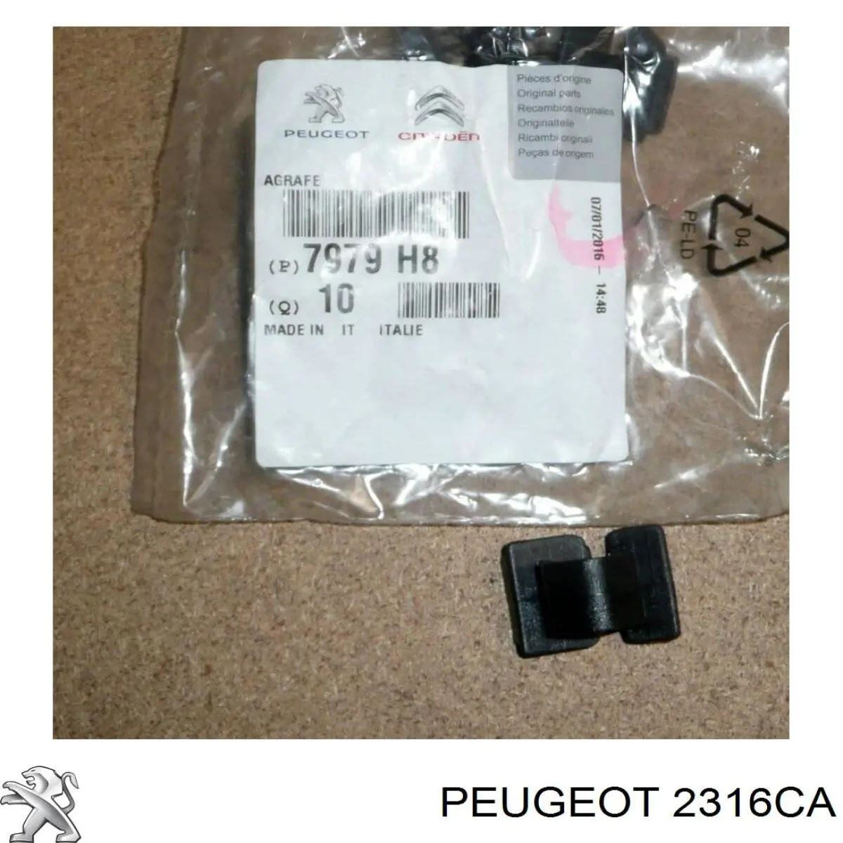 Compre 2316CA Peugeot/Citroen Eixo primário da caixa de câmbio