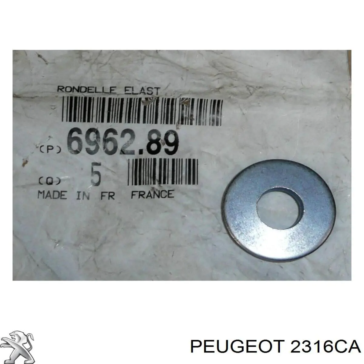 9671953188 Fiat/Alfa/Lancia Eixo primário da caixa de câmbio