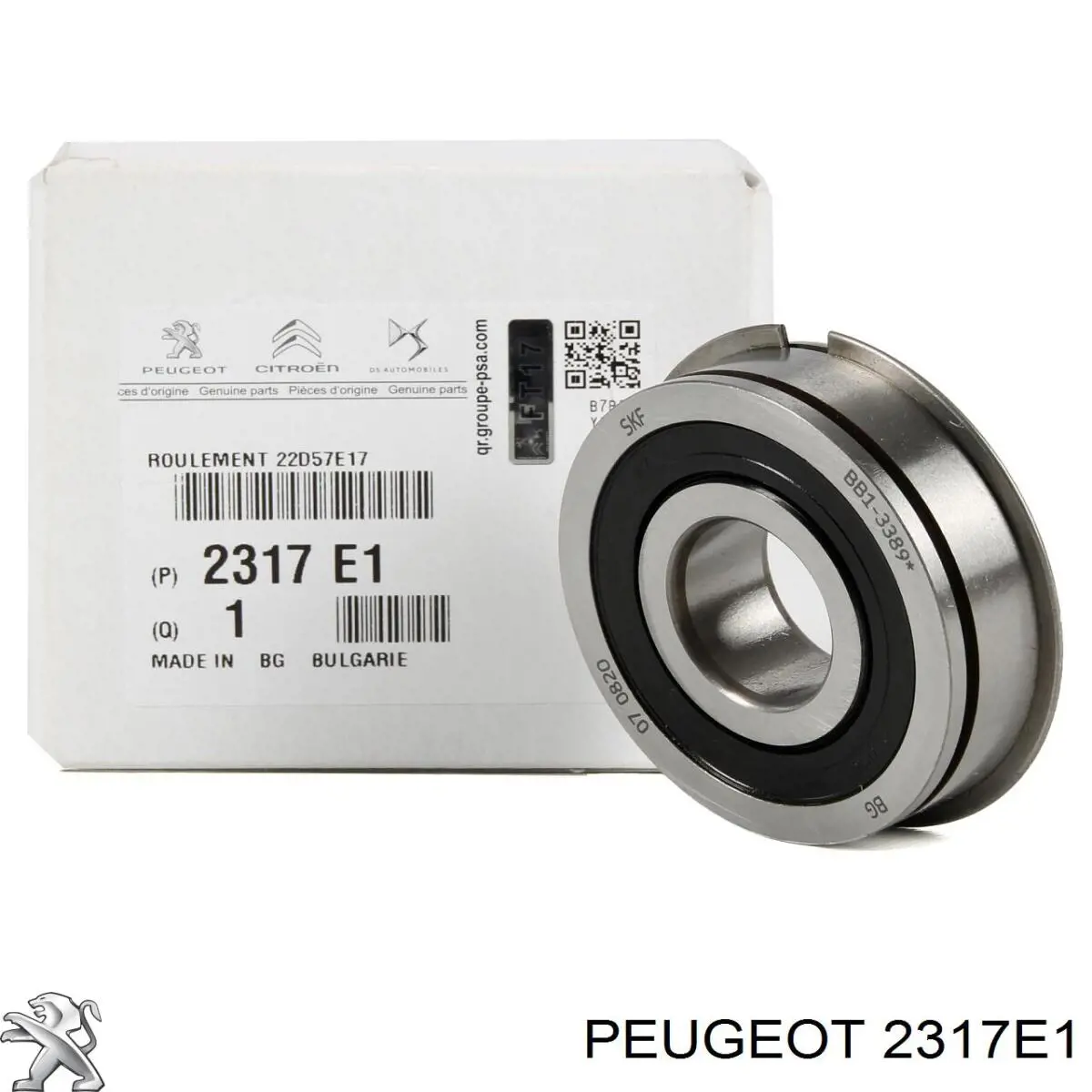 2317E1 Peugeot/Citroen Rolamento da Caixa de Mudança
