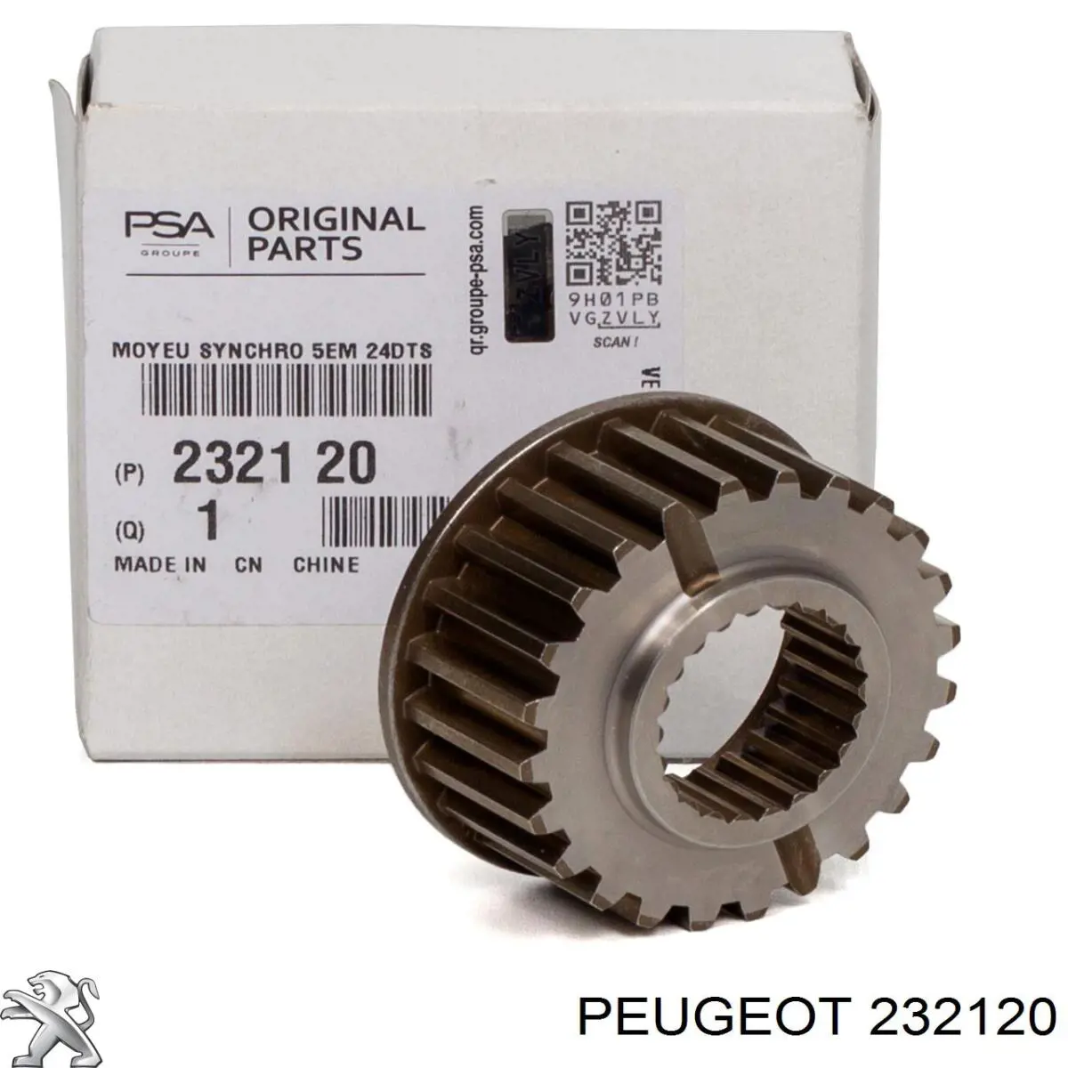 232120 Peugeot/Citroen Cubo de sincronizador de 5ª velocidade