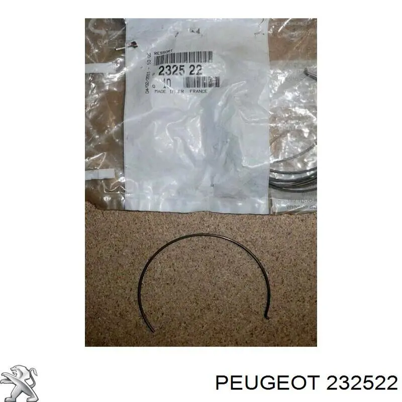 232522 Peugeot/Citroen Mola de sincronizador da Caixa de Mudança