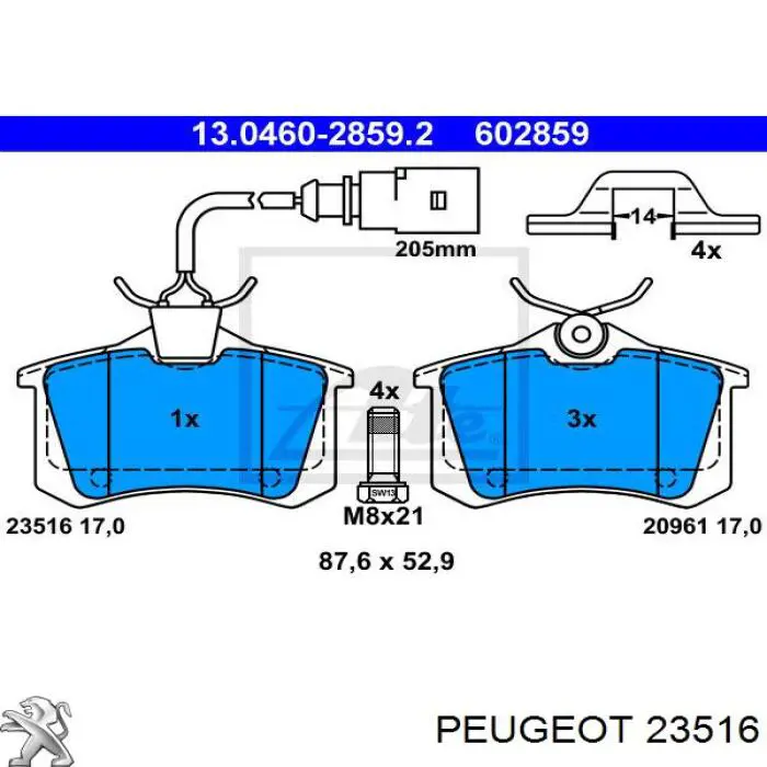 023516 Peugeot/Citroen 