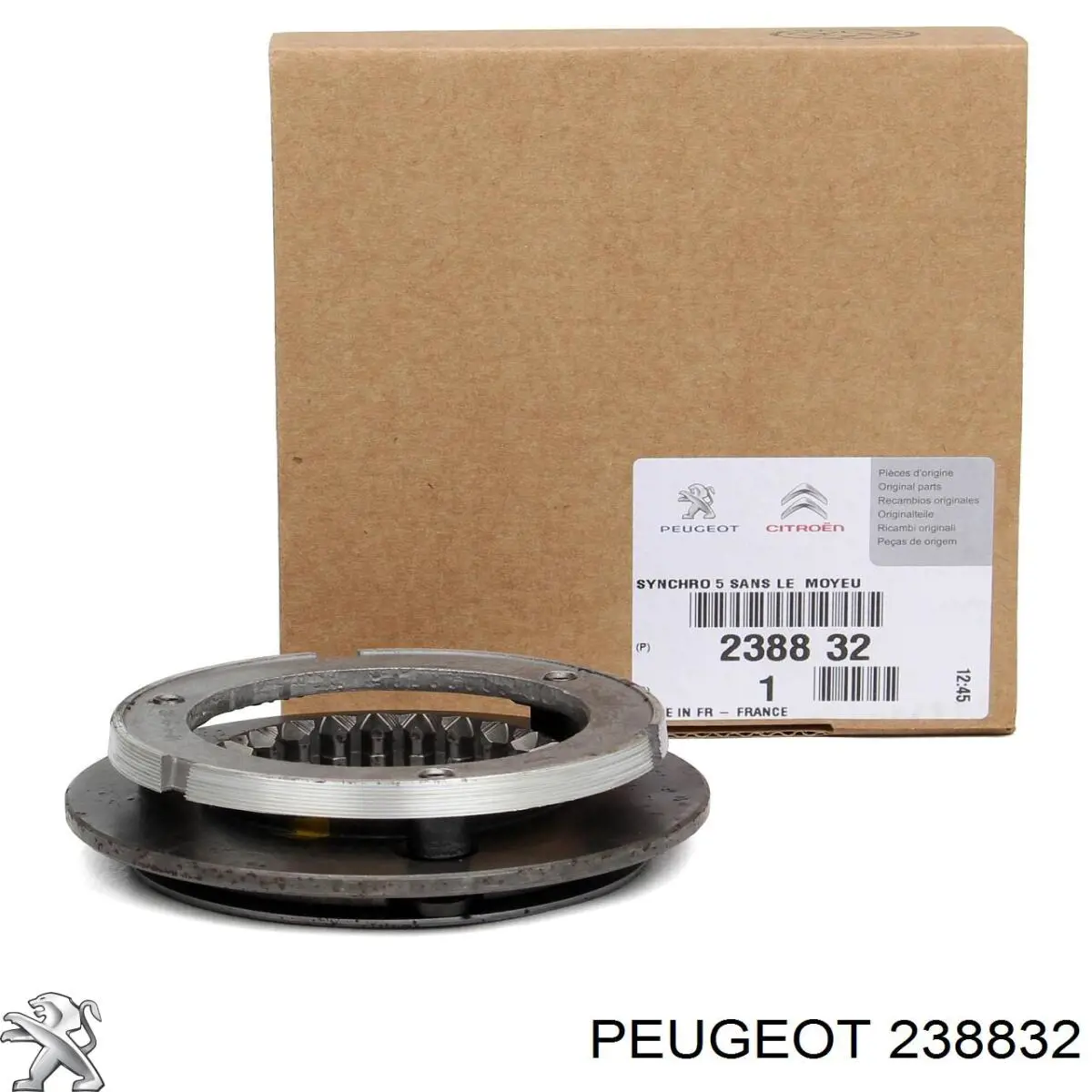 Sincronizador de 5ª velocidade Peugeot/Citroen 238832 preço, a partir de 147,76 USD