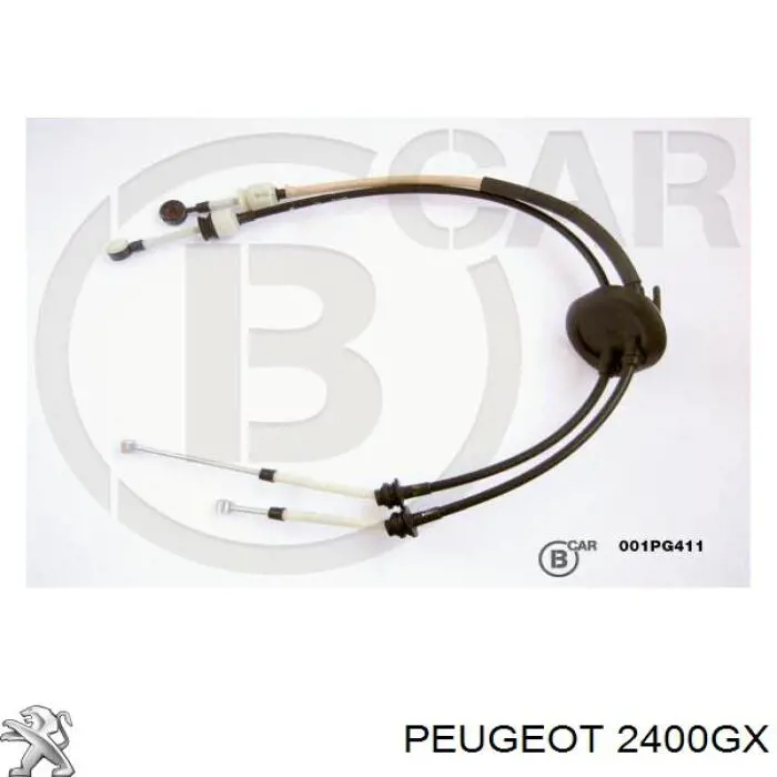 Cabo de mudança duplo Peugeot/Citroen 2400GX preço, a partir de 120,88 USD