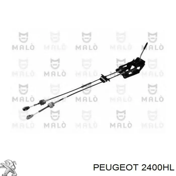Compre 2400HL Peugeot/Citroen Cabo de mudança duplo