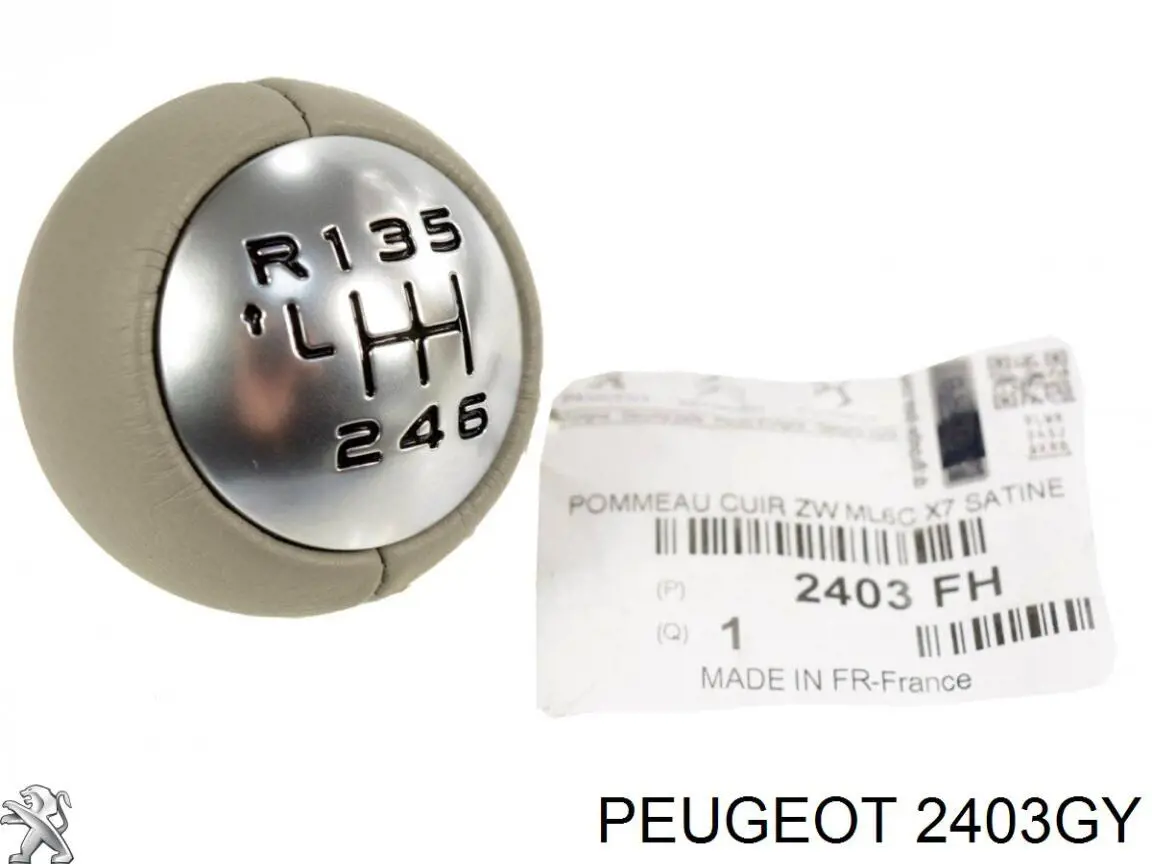 Cabo da avalanca da Caixa de Mudança 2403GY Peugeot/Citroen