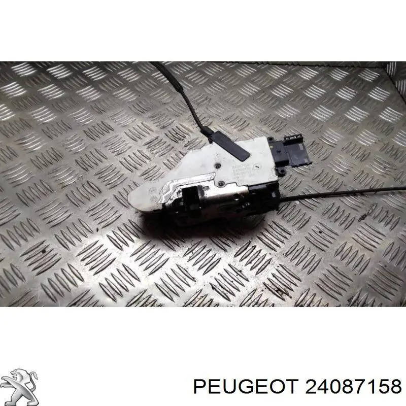 24087158 Peugeot/Citroen Fecho da porta dianteira esquerda