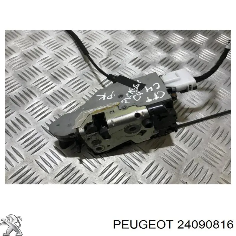 Compre 24090816 Peugeot/Citroen Motor acionador de abertura/fechamento da porta traseira esquerda