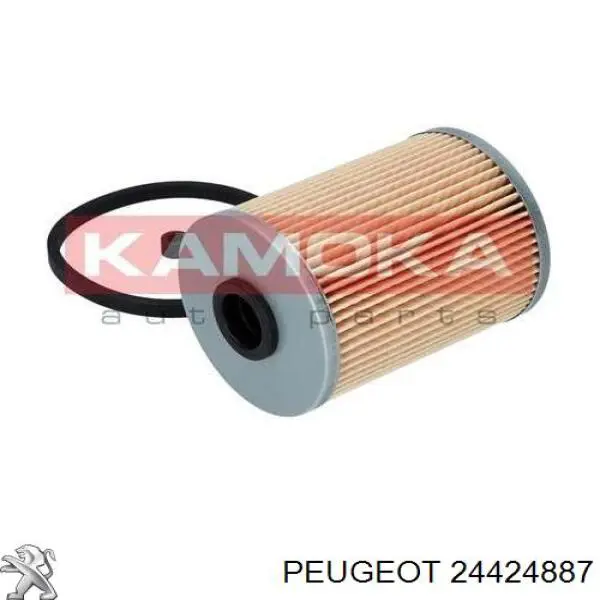 Caixa de filtro de combustível 24424887 Peugeot/Citroen