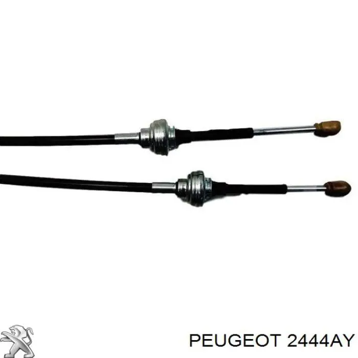 2444AY Peugeot/Citroen Cabo de mudança duplo