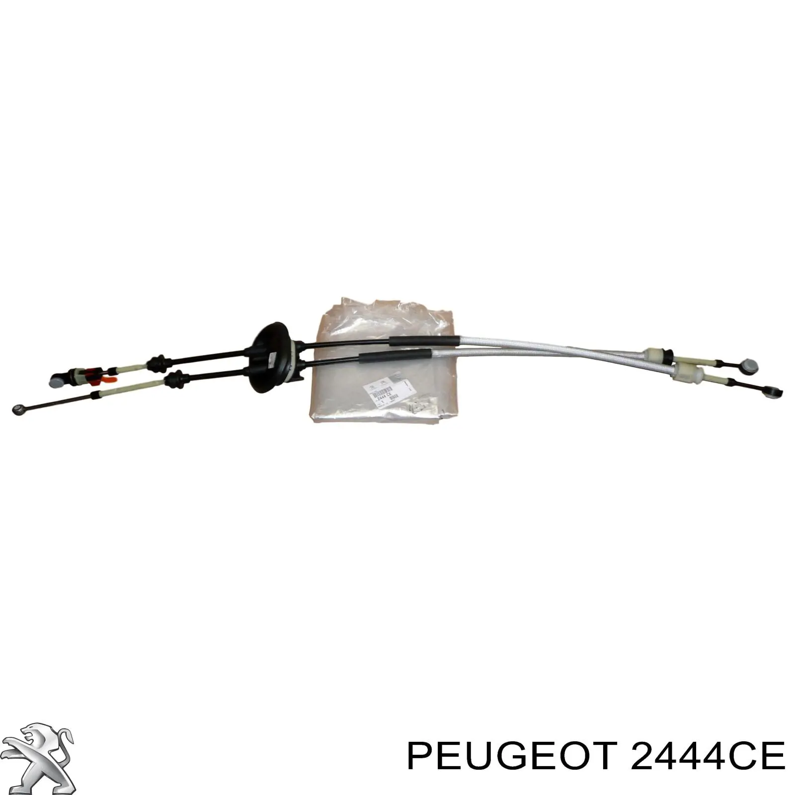 2444CE Peugeot/Citroen Cabo de mudança duplo