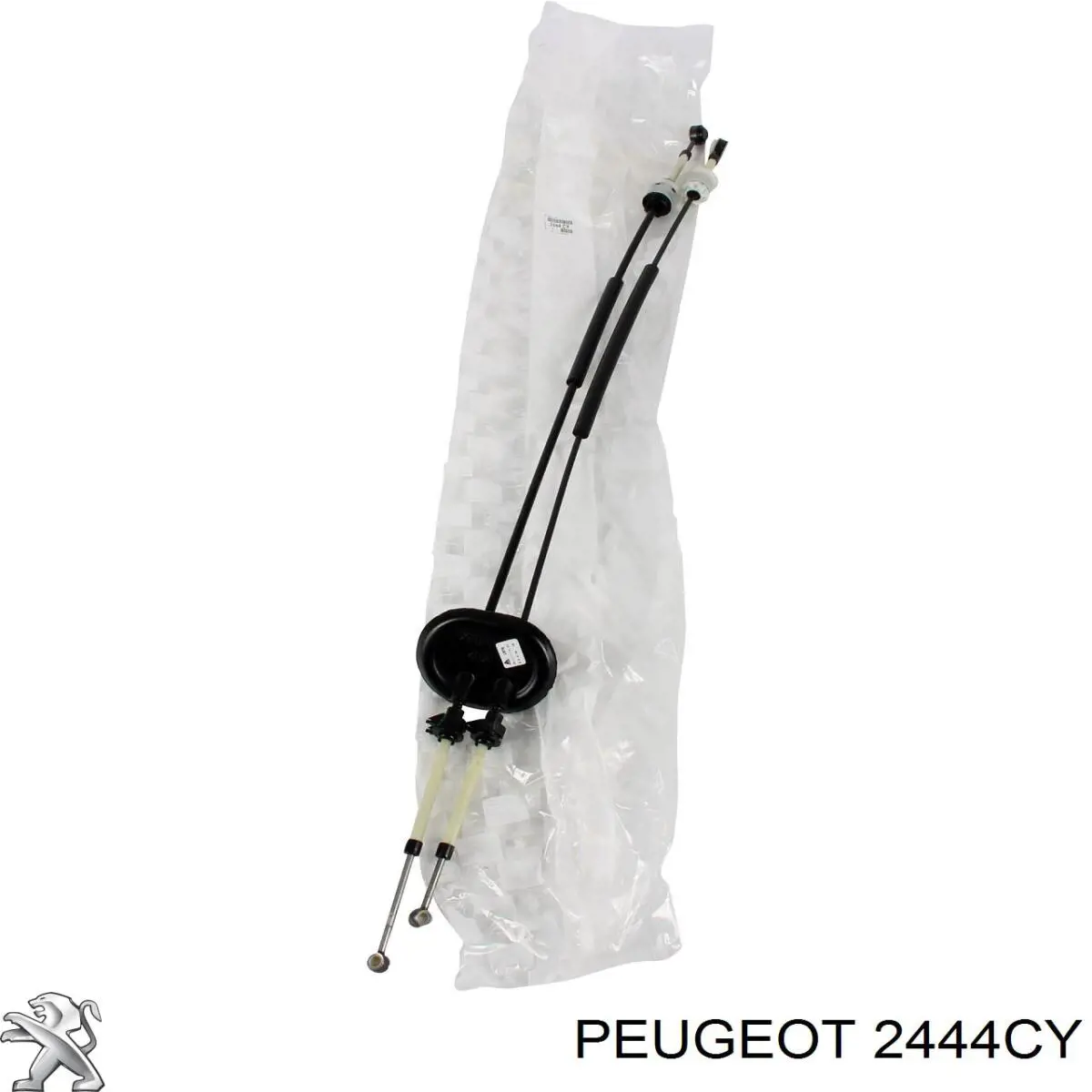 00002444CY Peugeot/Citroen Cabo de mudança duplo
