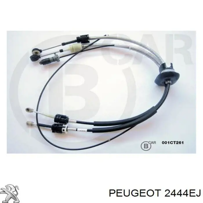Cabo de mudança duplo Peugeot/Citroen 2444EJ preço, a partir de 78,32 USD