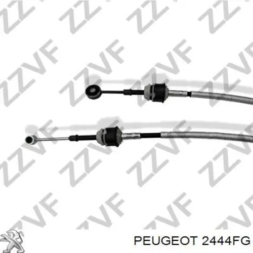 Compre 2444FG Peugeot/Citroen Cabo de mudança duplo