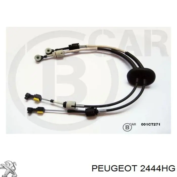 Cabo de mudança duplo CP0082 Kamoka