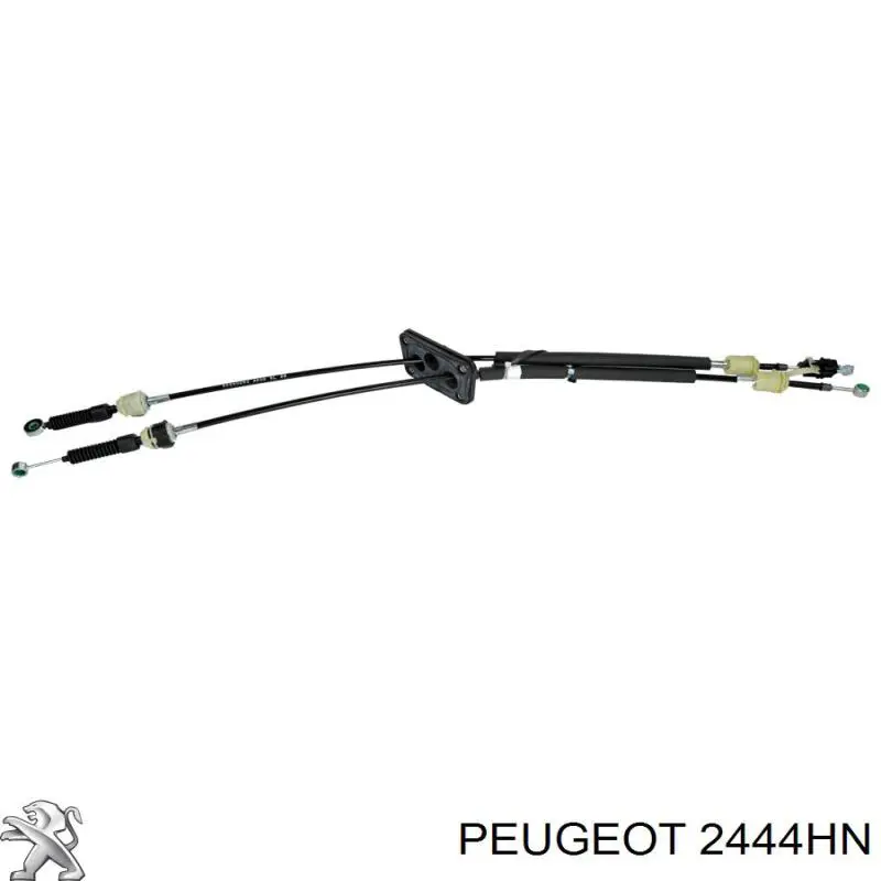 2444HN Peugeot/Citroen Cabo de mudança duplo