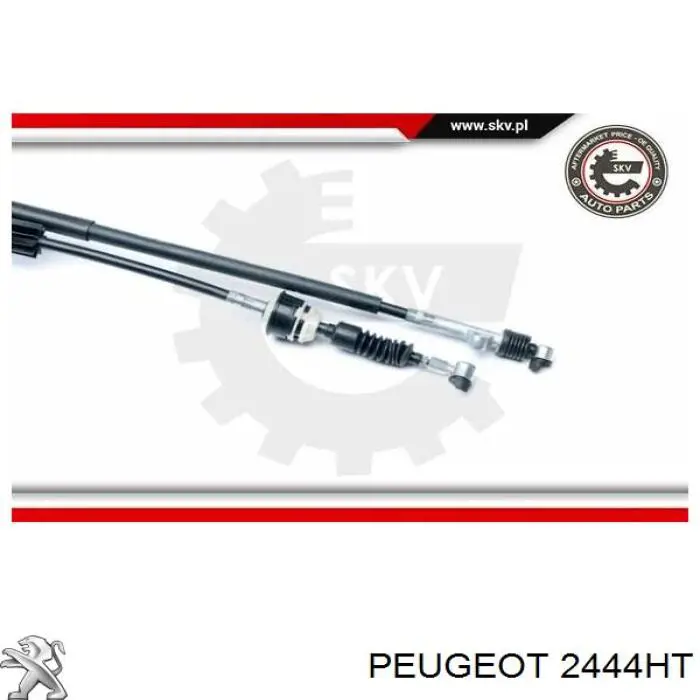 Cabo de mudança duplo Peugeot/Citroen 2444HT preço, a partir de 110,12 USD