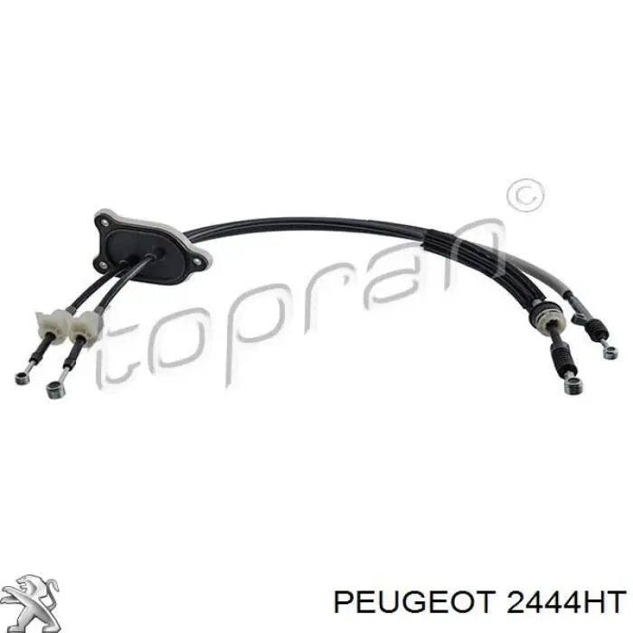 2444HT Peugeot/Citroen Cabo de mudança duplo