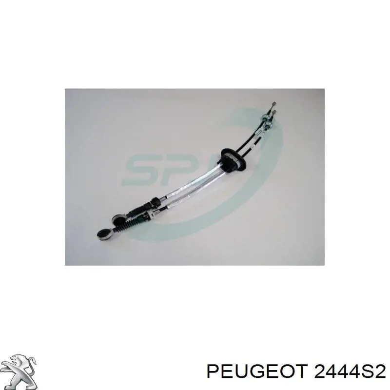 2444S2 Peugeot/Citroen Cabo de mudança duplo