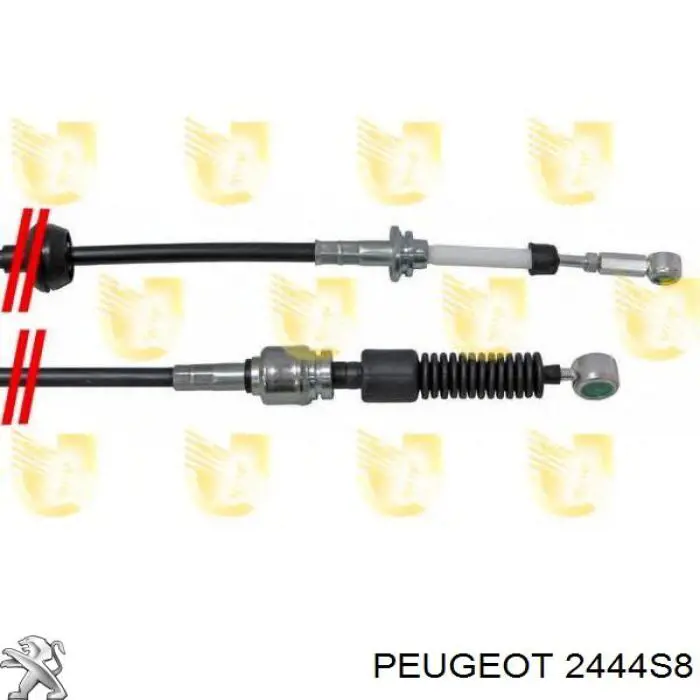 Cabo de mudança (de seleção de velocidade) Peugeot/Citroen 2444S8 preço, a partir de 28,00 USD