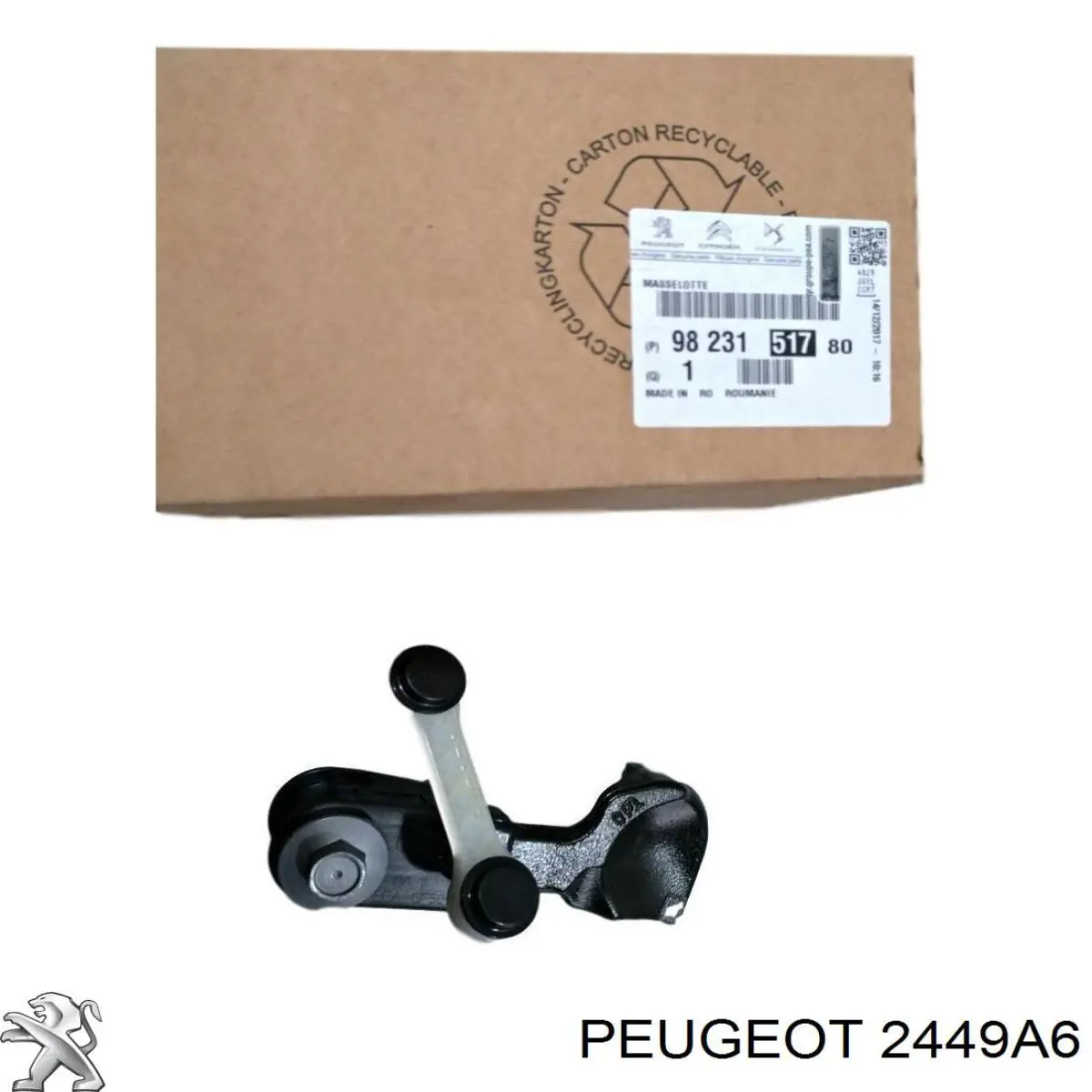 Estabilizador do mecanismo de mudança da Caixa de Mudança Peugeot/Citroen 2449A9 preço, a partir de 27,56 USD