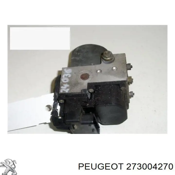 9630532980 Peugeot/Citroen Unidade hidráulico de controlo ABS