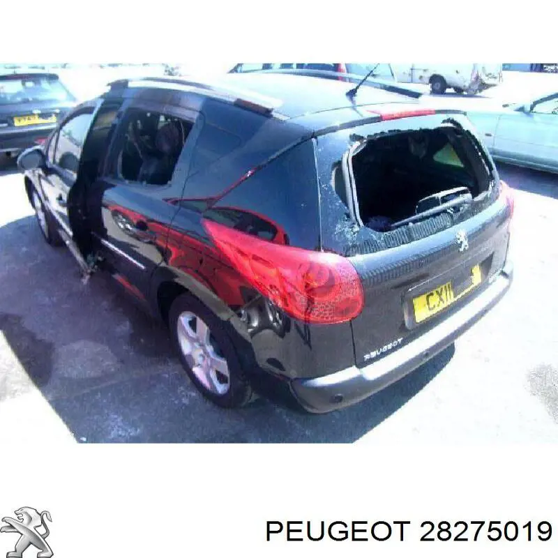 28275019 Peugeot/Citroen Válvula de borboleta montada
