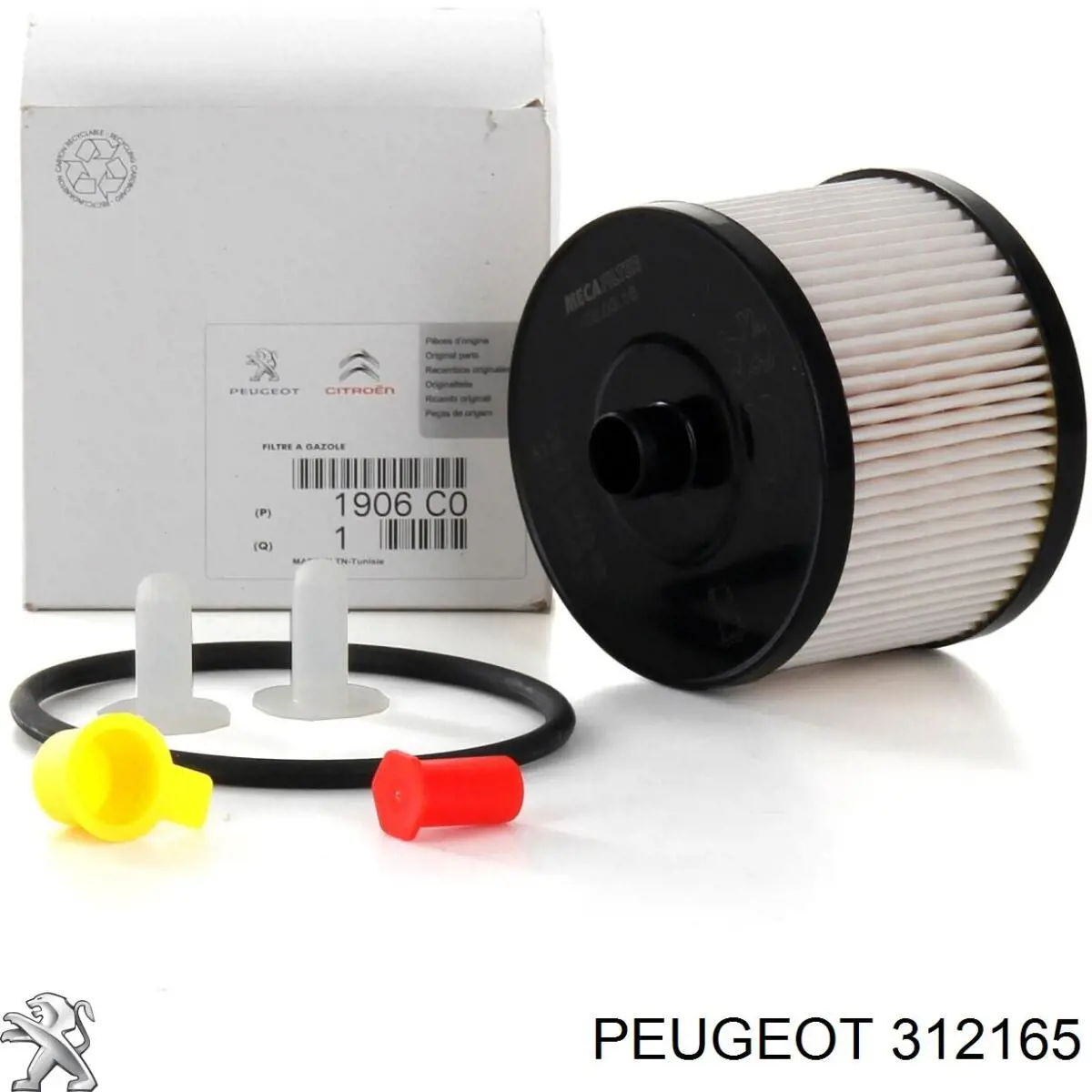 Compre 312165 Peugeot/Citroen Bucim do semieixo direito do eixo dianteiro