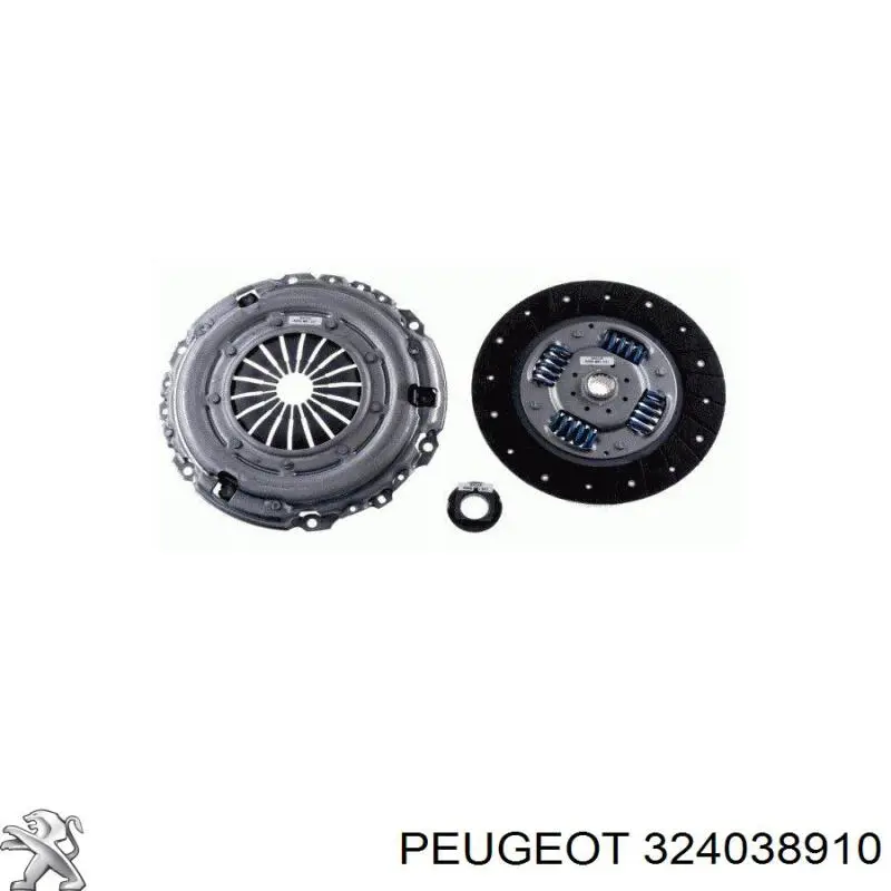 324038910 Peugeot/Citroen Disco de embraiagem