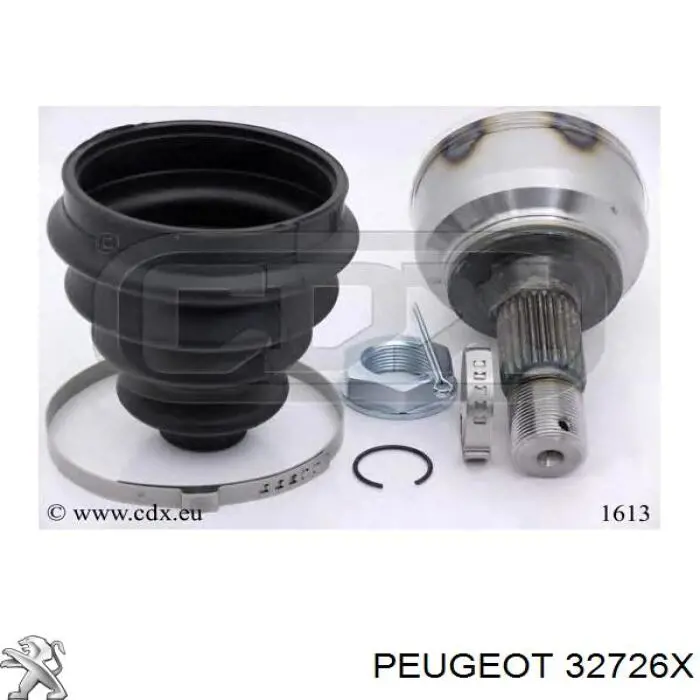 Semieixo (acionador) dianteiro esquerdo Peugeot/Citroen 32726X preço, a partir de 106,00 USD