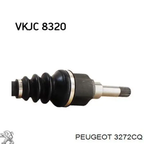 Semieixo (acionador) dianteiro esquerdo Peugeot/Citroen 3272CQ preço, a partir de 63,10 USD