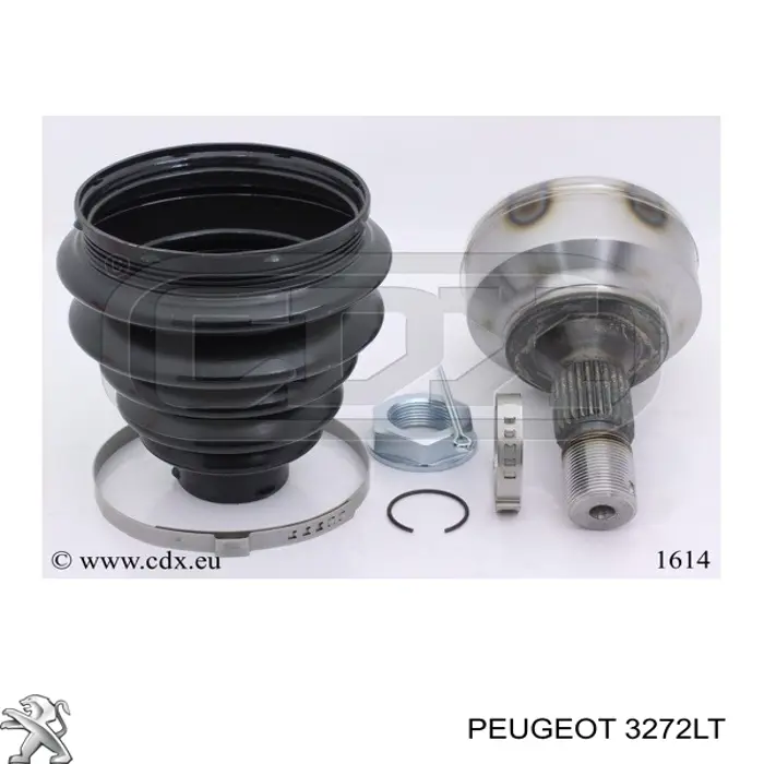 Semieixo (acionador) dianteiro esquerdo Peugeot/Citroen 3272LT preço, a partir de 59,59 USD