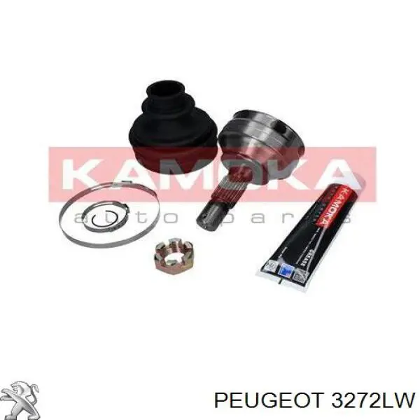 Semieixo (acionador) dianteiro esquerdo Peugeot/Citroen 3272LW preço, a partir de 56,28 USD