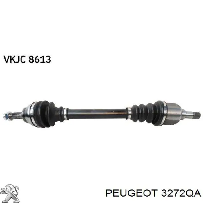 Semieixo (acionador) dianteiro esquerdo GKN-Spidan 304941 preço, a partir de 66,93 USD