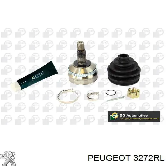 Semieixo (acionador) dianteiro esquerdo Peugeot/Citroen 3272RL preço, a partir de 88,85 USD