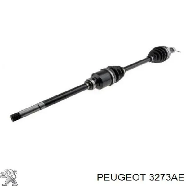 3273AE Peugeot/Citroen Semieixo (acionador) dianteiro direito
