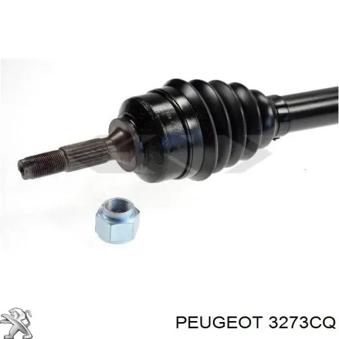 Semieixo (acionador) dianteiro direito Peugeot/Citroen 3273CQ preço, a partir de 55,87 USD