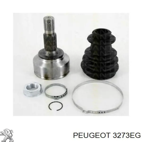 Semieixo (acionador) dianteiro direito Peugeot/Citroen 3273EG preço, a partir de 101,76 USD