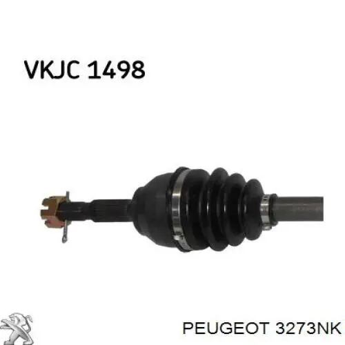 Compre 3273NK Peugeot/Citroen Semieixo (acionador) dianteiro direito
