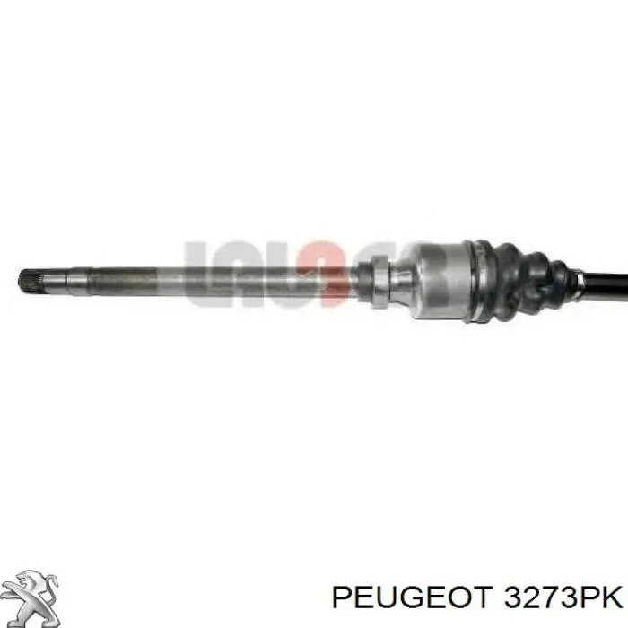 Semieixo (acionador) dianteiro direito Peugeot/Citroen 3273PK preço, a partir de 157,15 USD