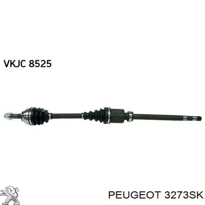 Semieixo (acionador) dianteiro direito Peugeot/Citroen 3273SK preço, a partir de 63,54 USD