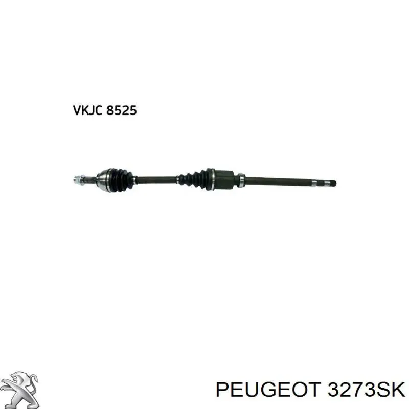 Compre 3273SK Peugeot/Citroen Semieixo (acionador) dianteiro direito