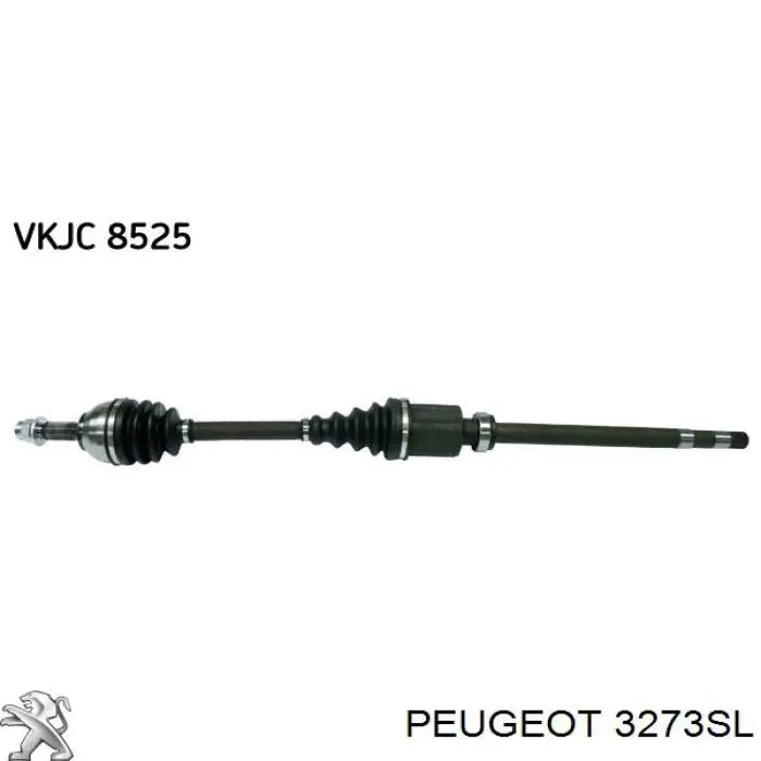 Semieixo (acionador) dianteiro direito Peugeot/Citroen 3273SL preço, a partir de 318,50 USD