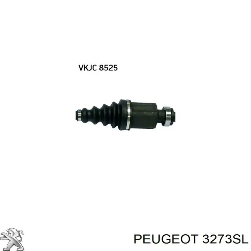 Compre 3273SL Peugeot/Citroen Semieixo (acionador) dianteiro direito